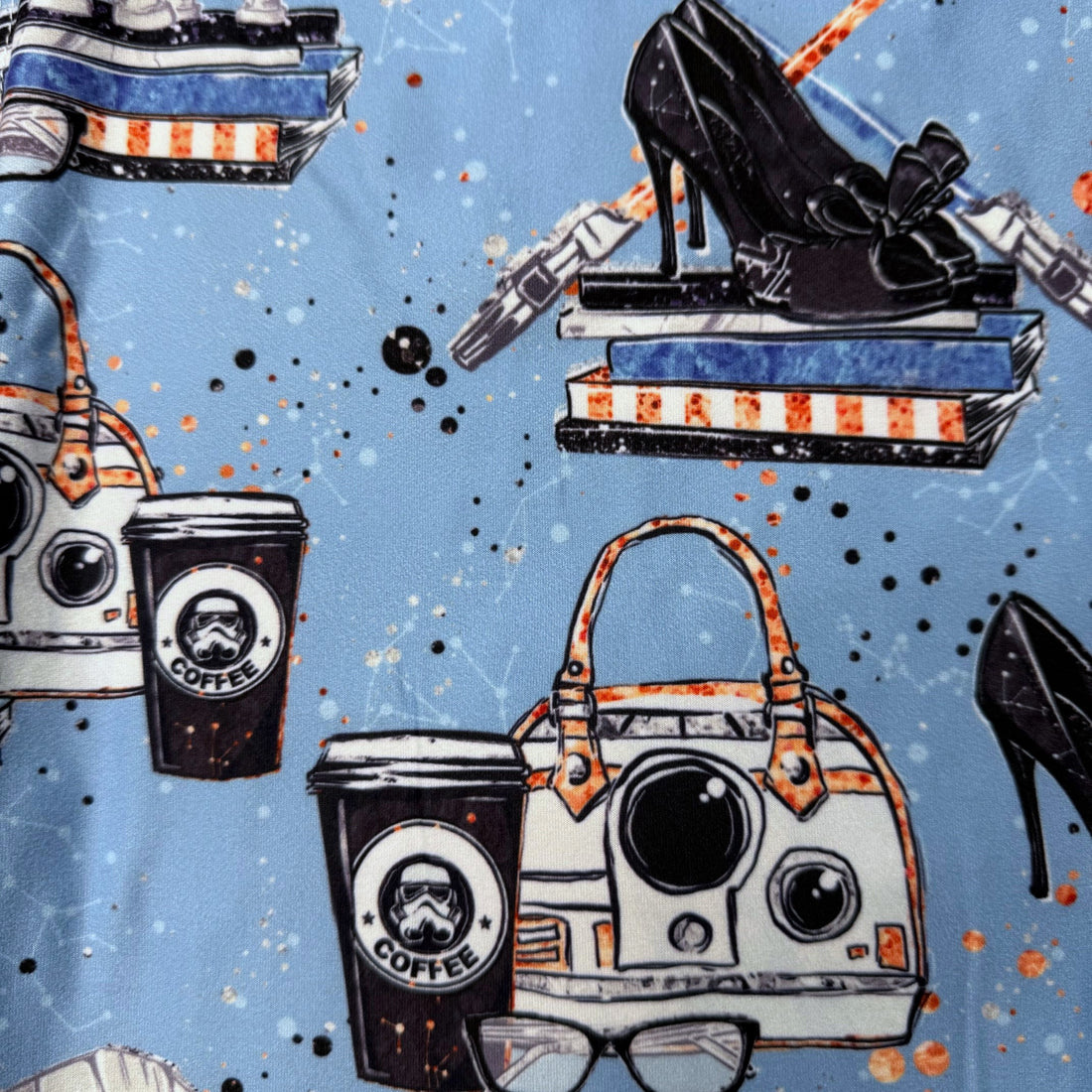 Dark Roast Coffee Star Wars Starbucks Leggings