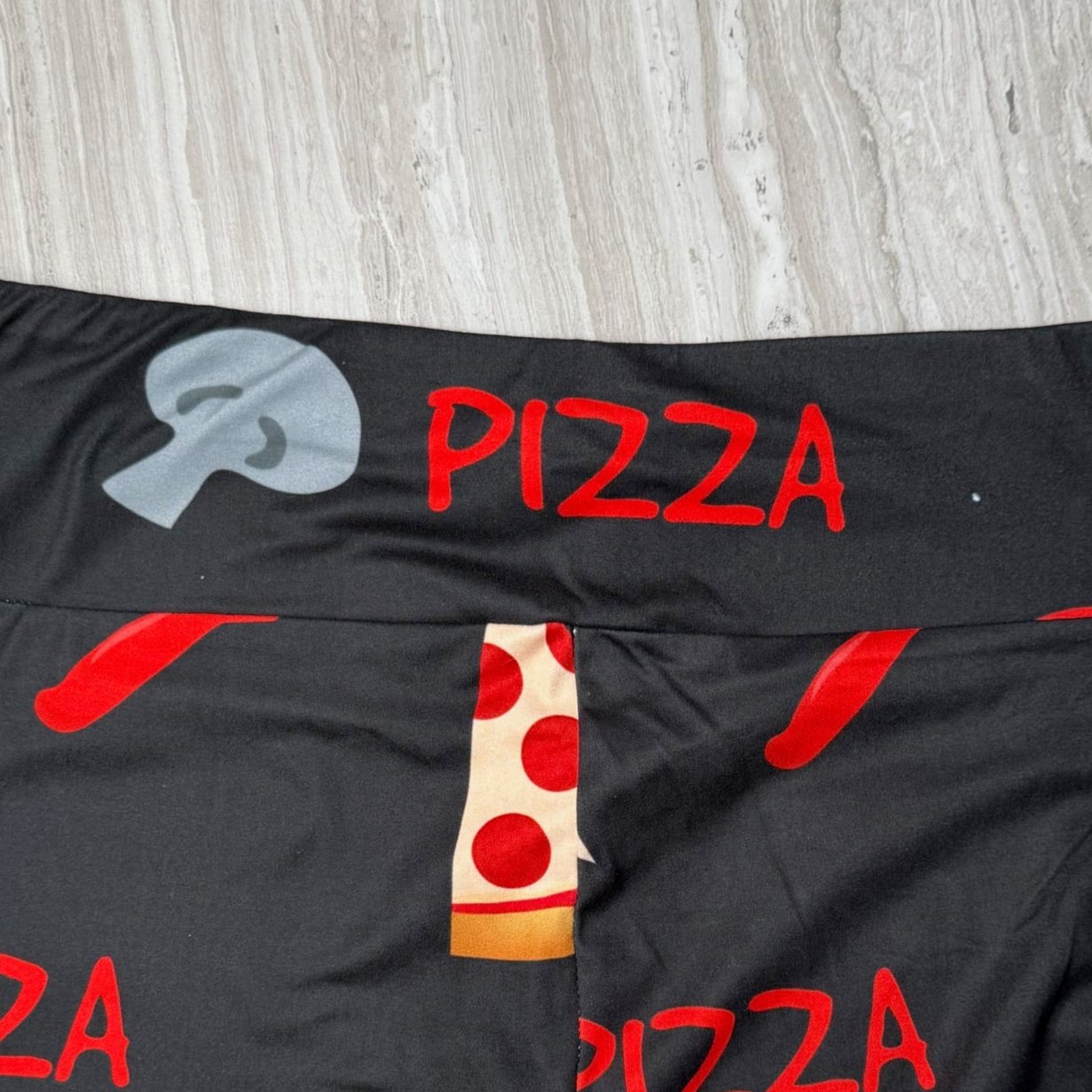 Pizza Print Leggings