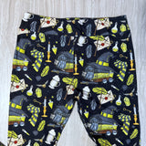 Yellow House Wizard Print Soft Leggings