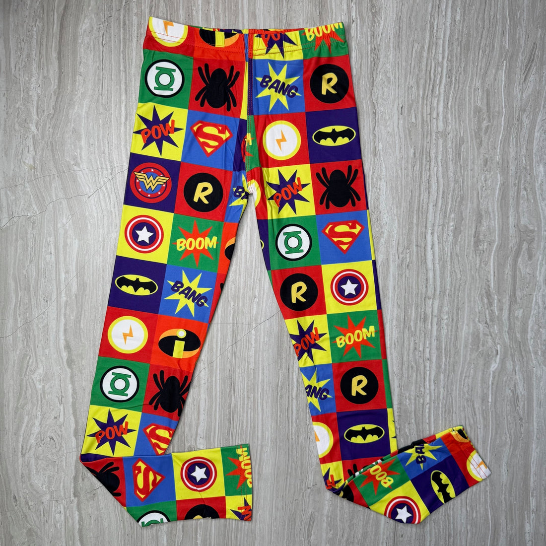 Comic Book Print Kids & Adult Leggings