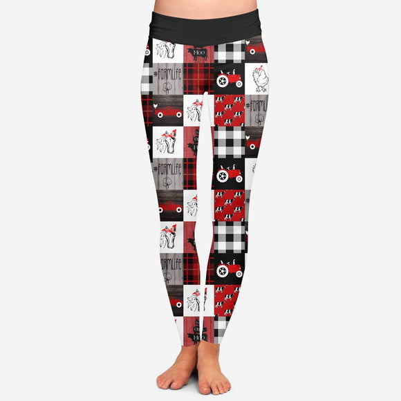 Extra Soft printed leggings with 4-way stretch fabric, so you can move with absolute comfort and ease.