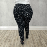 Star Filled Night Print Soft Leggings