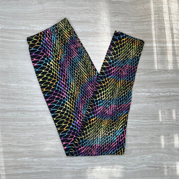 Rainbow Mermaid Scale Leggings