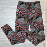 Large Elephant Print Leggings