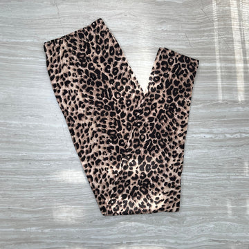 Cheetah Print Soft Leggings