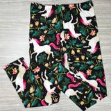 Unicorn Print Soft Leggings