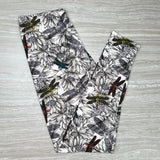 Coloring Book Dragonfly Leggings
