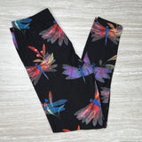 Dragonfly Print Soft Leggings