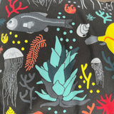 Deep Sea Fish Print Leggings - Adult & Kid Sizes