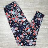 Pirate Skull Print Soft Leggings