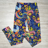 Birdie In Paradise Print Leggings