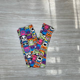 Comic Anime Print Soft Soft Leggings - Adult & Kid Sizes