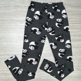 Panda Print Gray Leggings