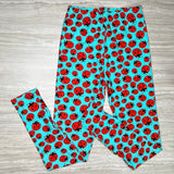 Ladybug Print Leggings
