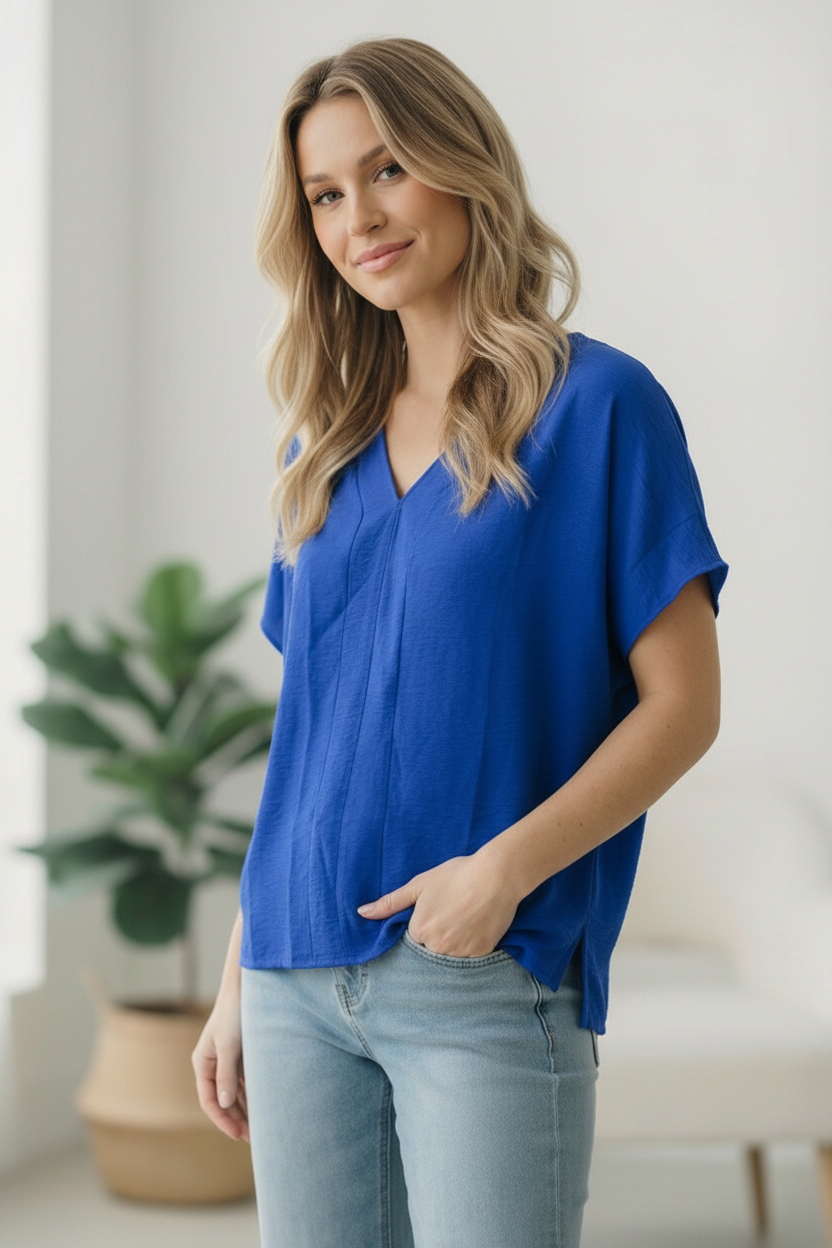 Simply Stunning V-Neck Top