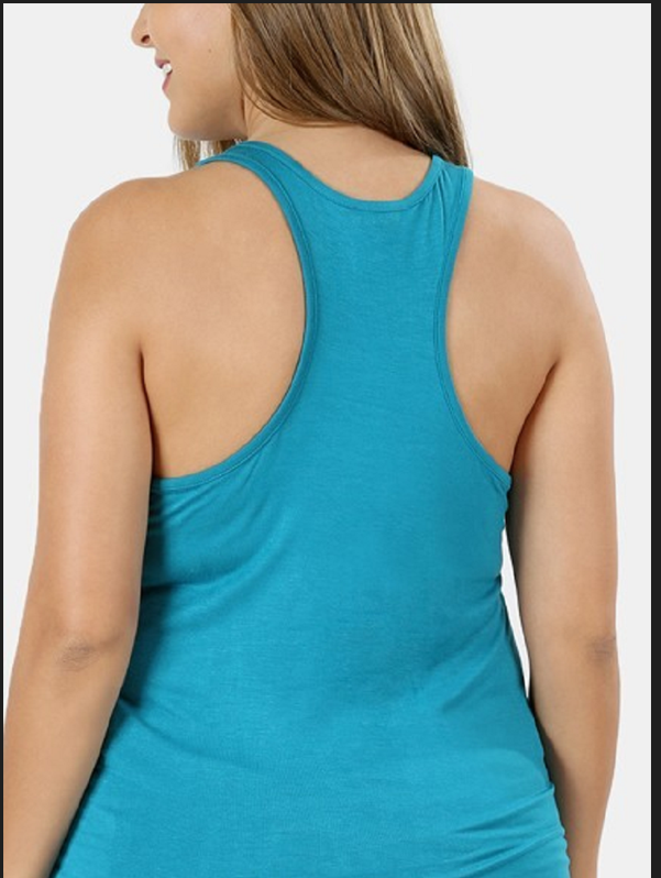 Smooth Stretch Jersey Racerback Tank Top