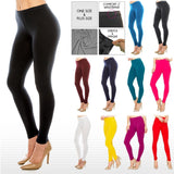 Extra Buttery Soft Leggings for Casual Wear, Lounging, Yoga, Exercise and Layering - Many Colors