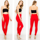 Extra Buttery Soft Leggings for Casual Wear, Lounging, Yoga, Exercise and Layering - Many Colors