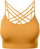 Layering Cage Bralettes - Removable Pads - Many Colors