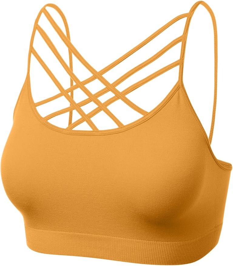 Layering Cage Bralettes - Removable Pads - Many Colors