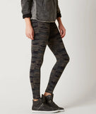 Camo Print Knitted Leggings
