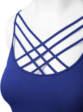 Layering Cage Bralettes - Removable Pads - Many Colors