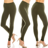 Extra Buttery Soft Leggings for Casual Wear, Lounging, Yoga, Exercise and Layering - Many Colors