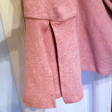 Wrap Neck Flare Sleeve Cardigan