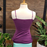 Cotton Tunic Length Adjustable Strap Cami 3 Pack