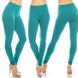 Extra Buttery Soft Leggings for Casual Wear, Lounging, Yoga, Exercise and Layering - Many Colors