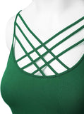 Layering Cage Bralettes - Removable Pads - Many Colors