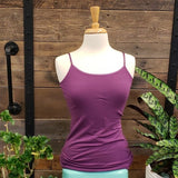 Cotton Tunic Length Adjustable Strap Cami 3 Pack