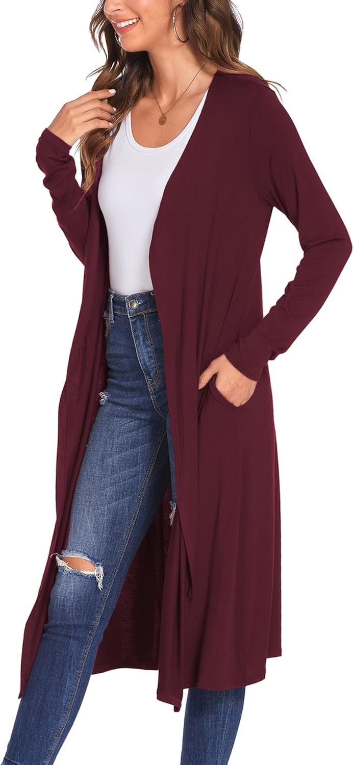 Sweater Cardigan w/ Pockets