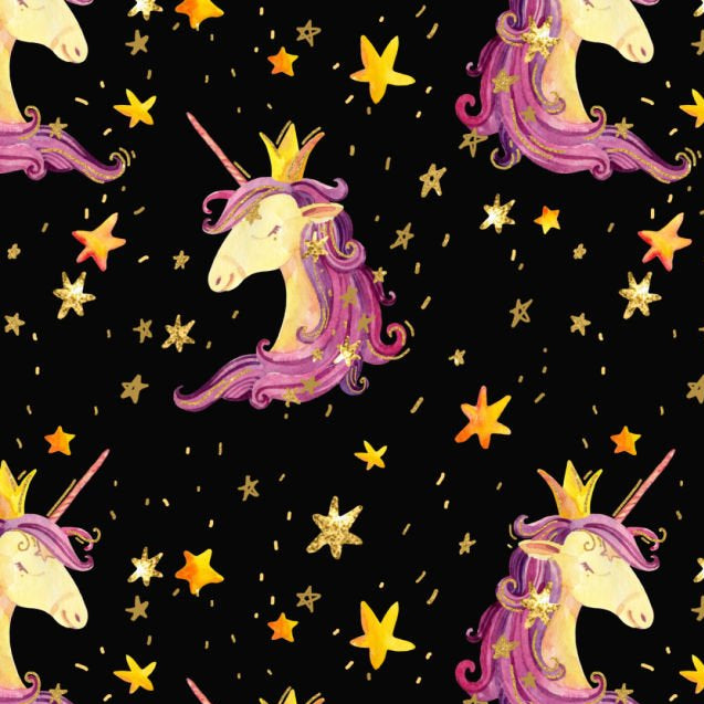 Pink Unicorn Princess Stardust Print Soft Leggings