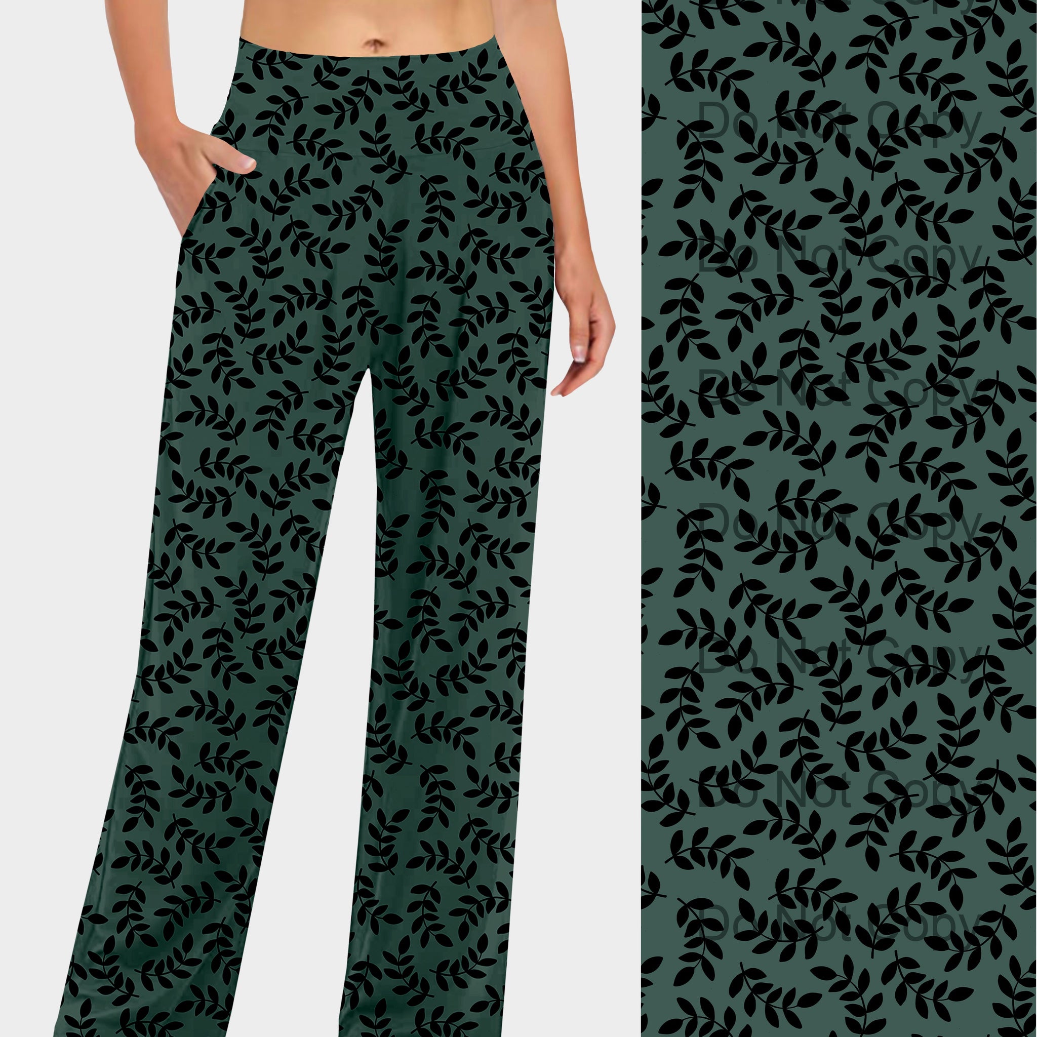 RTS - Jaded Leaves Lounge Pants