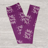 Extra Soft printed leggings with 4-way stretch fabric, so you can move with absolute comfort and ease.