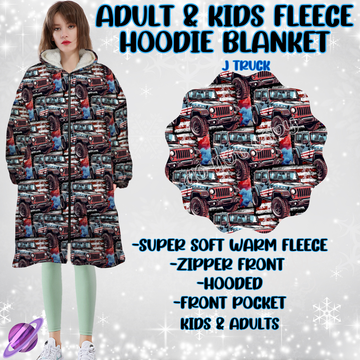 J TRUCK- HOODIE BLANKET RUN-PREORDER CLOSING 9/28 ETA NOV