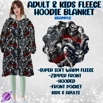 KRAMPUS- HOODIE BLANKET RUN-PREORDER CLOSING 9/28 ETA NOV