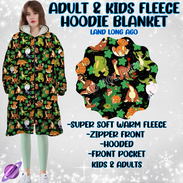 LAND LONG AGO- HOODIE BLANKET RUN-PREORDER CLOSING 9/28 ETA NOV