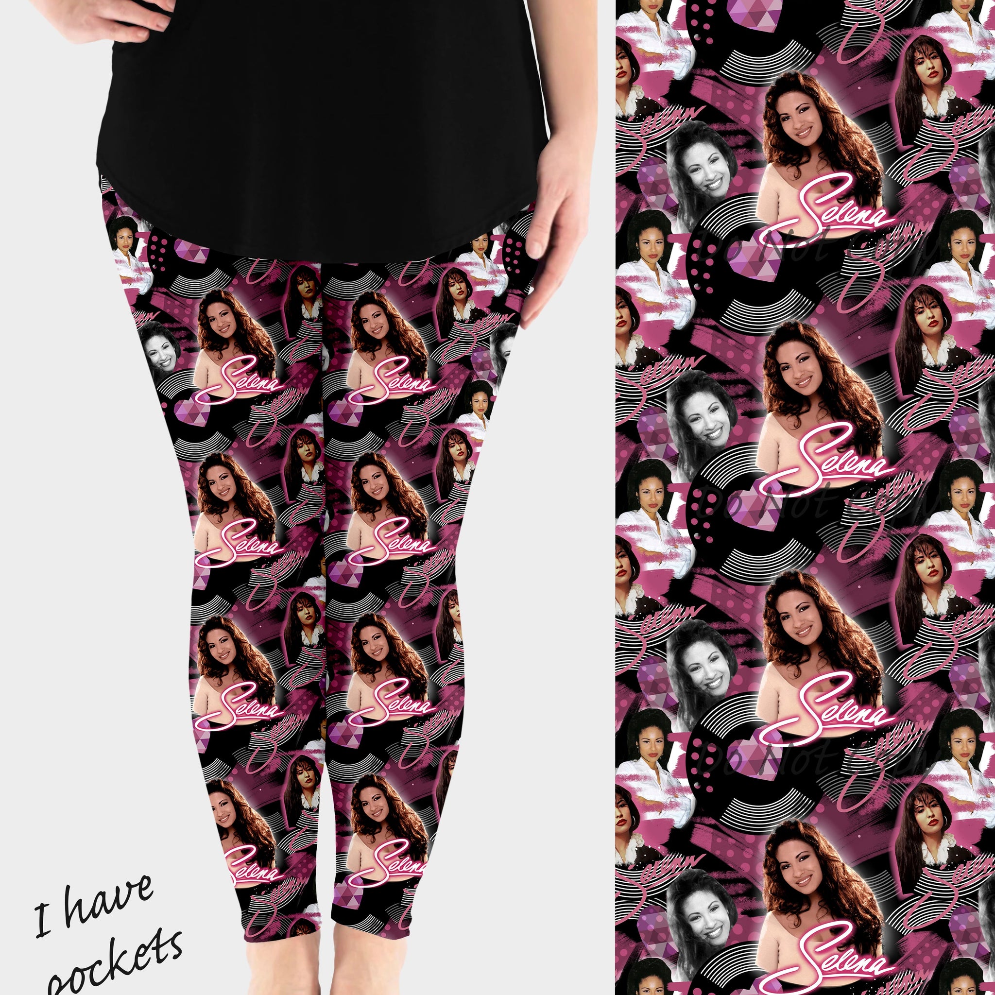 RTS - Latin Icon Leggings w/ Pockets