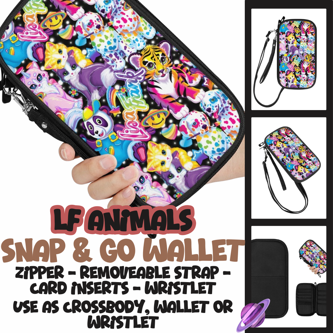 LF ANIMALS - SNAP & GO WALLETS PREORDER CLOSING 12/18