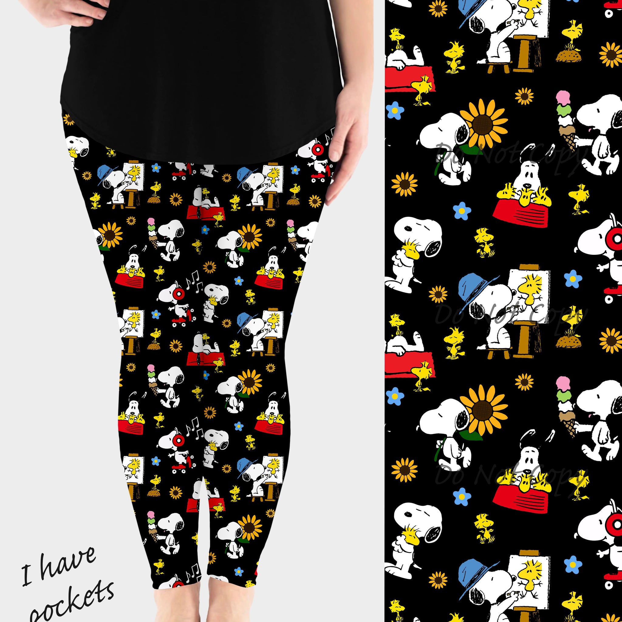 RTS - Life of a Pup Leggings w/ Pockets