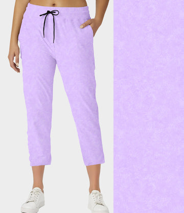 RTS - Lilac Capri Joggers