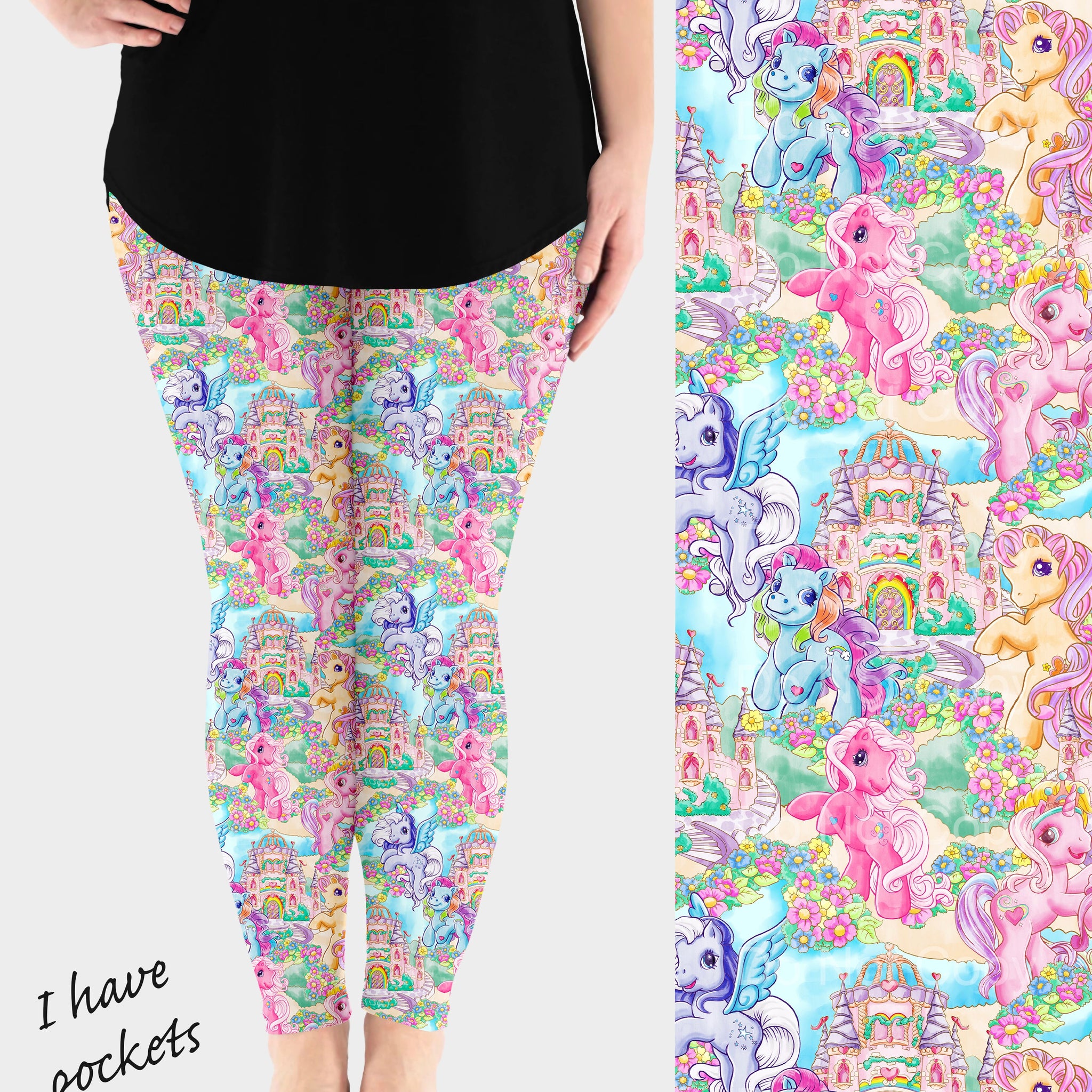 RTS - Little Palace Leggings w/ Pockets