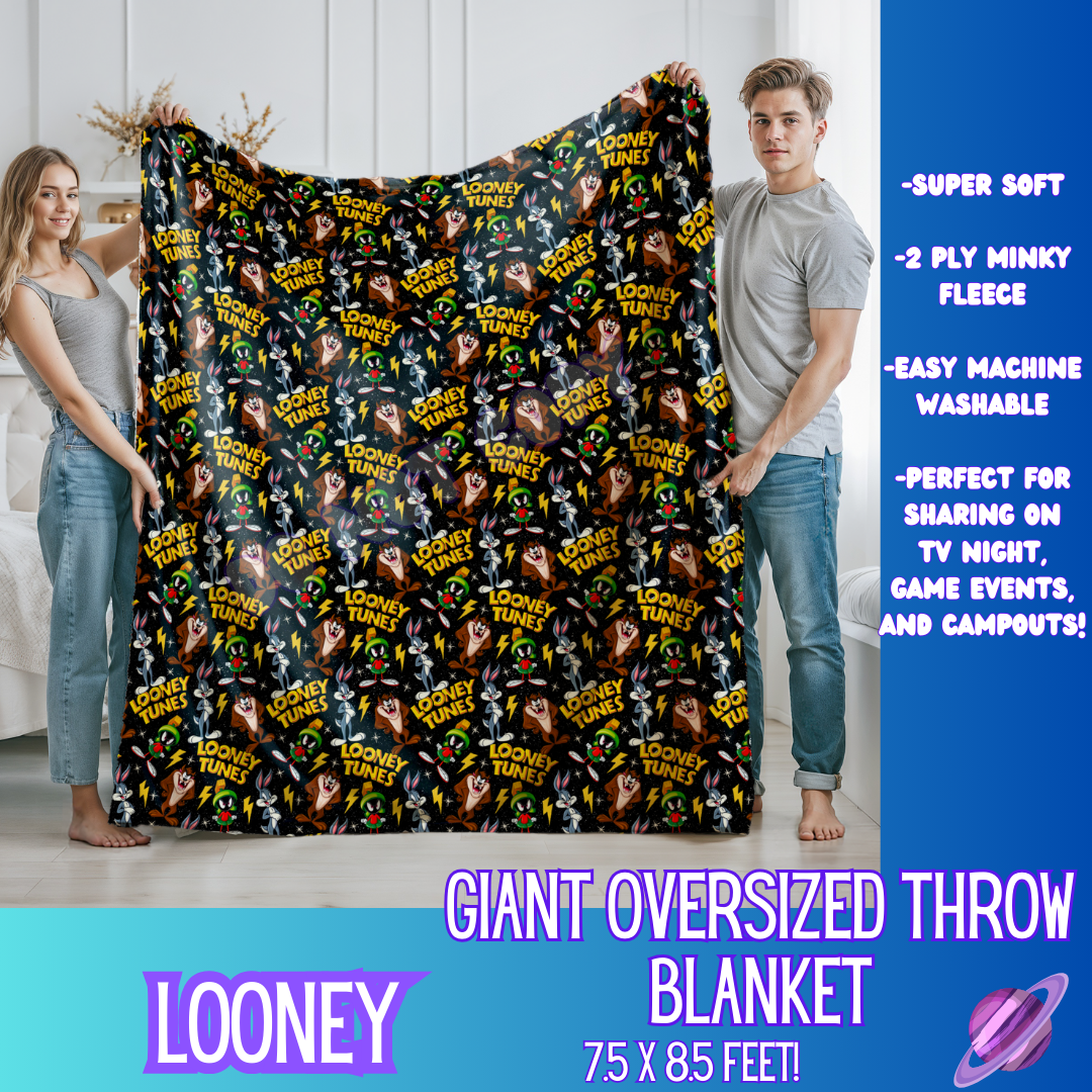 LOONEY - GIANT SHAREABLE THROW BLANKETS ROUND 9 - PREORDER CLOSING 11/6