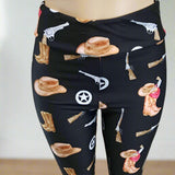 Western Print Soft Leggings