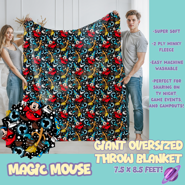 MAGIC MOUSE - OVERSIZED THROW BLANKET 11 - PREORDER CLOSING 2/2