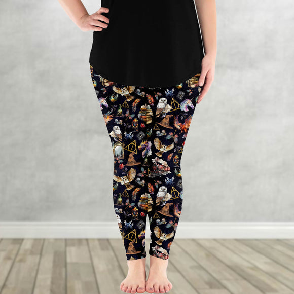 Wizard Magic Life Kids Leggings w/ Pockets