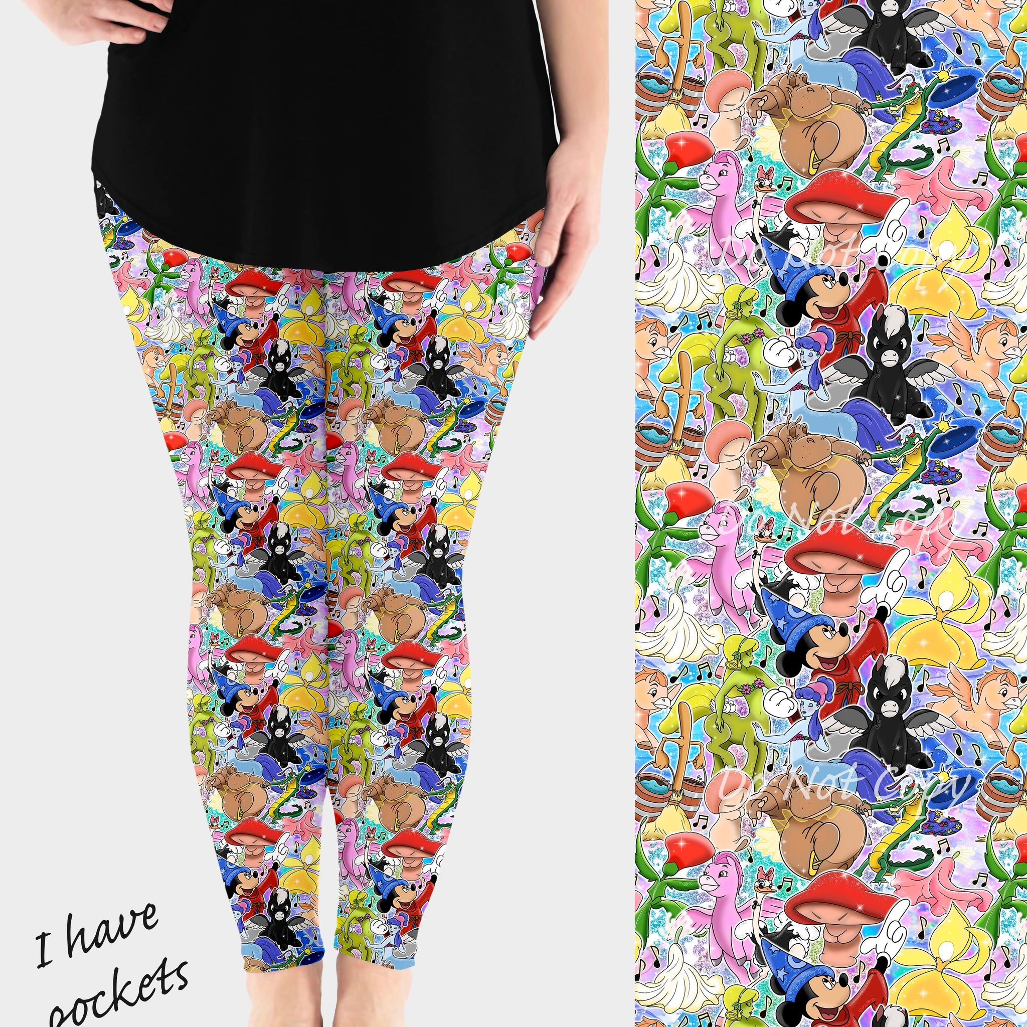 RTS - Magic Symphony Leggings w/ Pockets