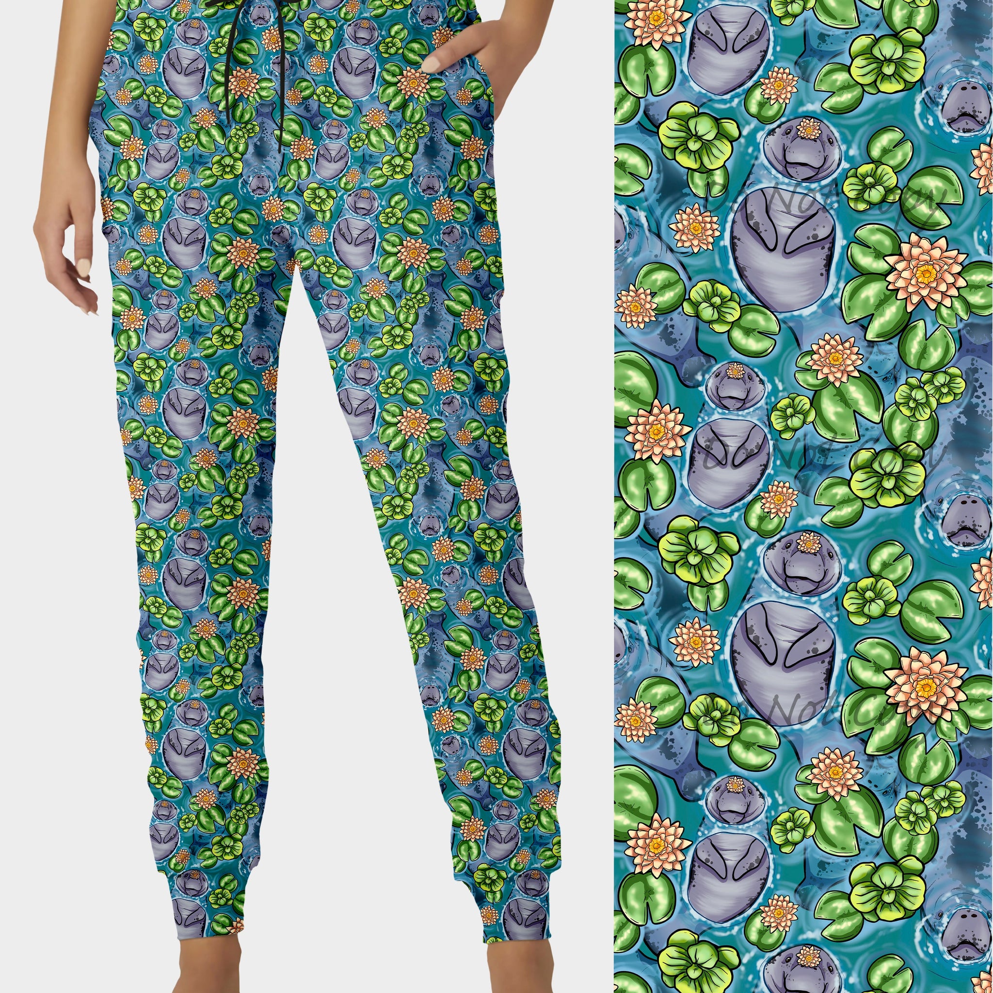 RTS - Manatee Lily Joggers